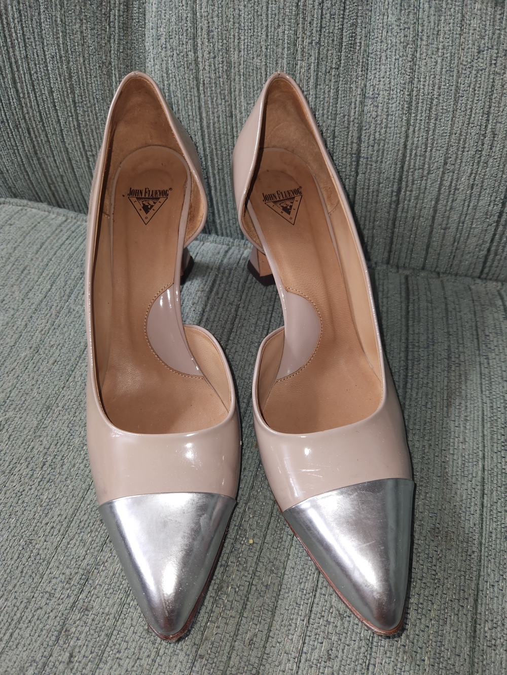 🍉John Fluevog Big Presence Dorsay Pumps - Picture 2 of 8